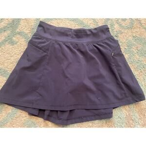 All in Motion Navy Athletic Skirt Pleated Skort Lululemon M 8